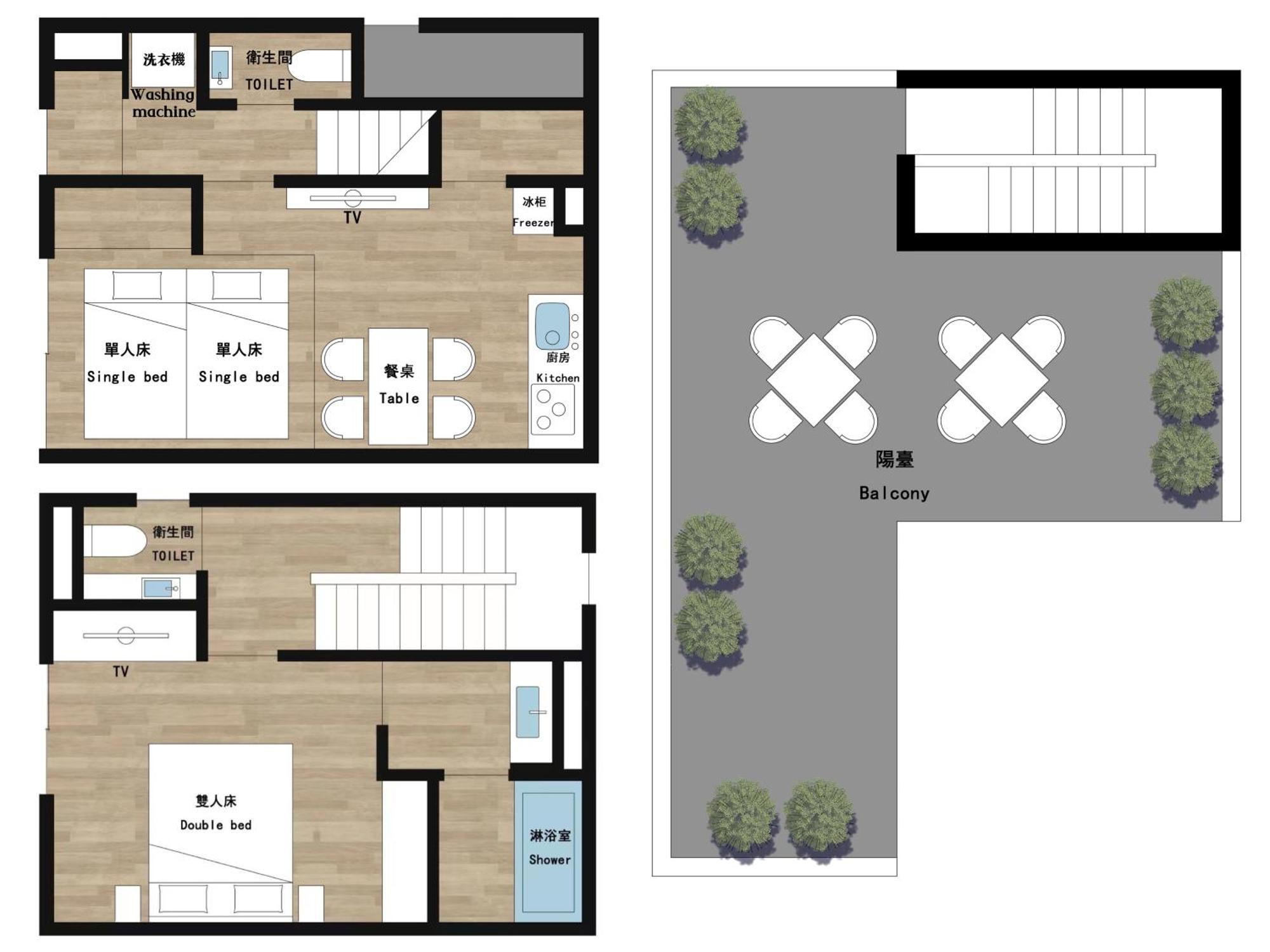 Reikyo Garden Osaka Aparthotel ภายนอก รูปภาพ